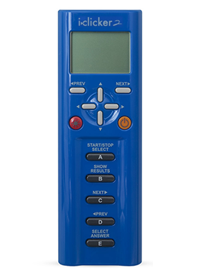 Blue iClicker 2 Instructor Remote